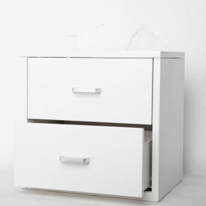 HG-C2 Metal mini two drawers storage cabinet use for the top table
