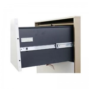 HG-004-A-2D Two Drawer Lateral Metal Filing Cabinet Knockdown Design