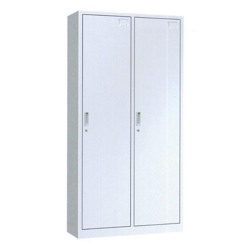 HG-020D Metal Two Door Cloth Storage Cupboard Steel Gym Locker Featured Image