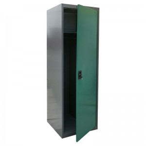 HG-037-26 Single Door Versatile Cupboard Steel Storage Cabinet Metal Janitor Cabinet With Inner Safe Cabinet