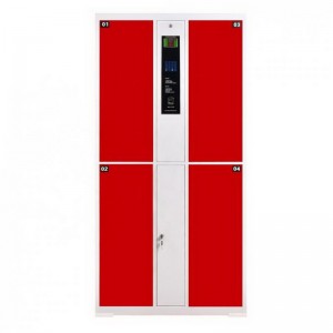 HG-KDG-4 2020 New Supermarket / Business Park Smart 4-door Metal Cabinet Outdoor Electronic Parcel Cabinet