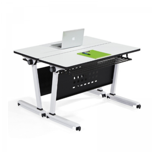 HG-B01-D17 Metal steel frame stainless steel office furniture activity folding training desks