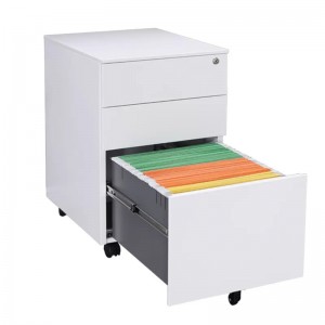 HG-B09 Colorful Office furniture for A4 drawer filing metal storage cabinet Mobile Pedestal 