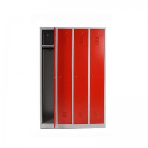 WB-01 four door waterproof swimming pool locker metal wardrobe with bench
