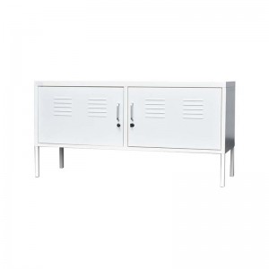 HG-2T01-02 High gloss steel cabinet filing cupboard metal living room cabinet design