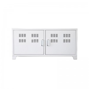 HG-2T01-02 New Modern Living Room TV Stand Storage With Adjustable Shelves