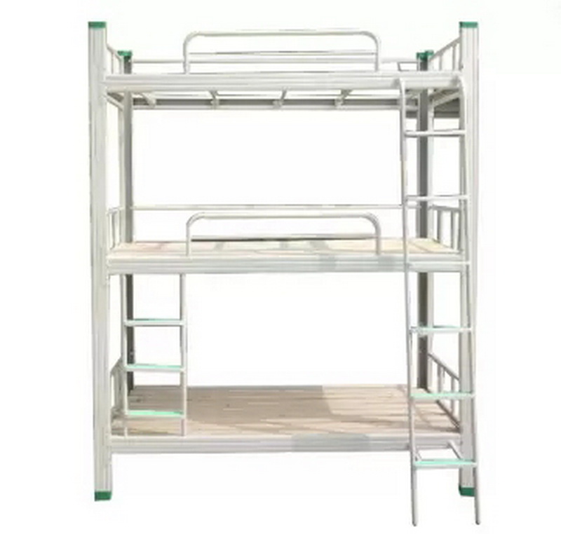 HG-55 Three Layers Of The Bed Metal Bunk Bed Students Bed Frame Dormitory Bed Bedroom School Furniture Featured Image