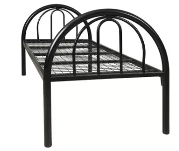 HG-045 Student Single Bed Steel Single Bed Frame Dormitory Single Bed Bedroom Furniture Featured Image