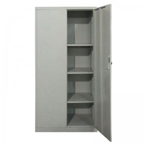 HG-F002-3 Easy Assemble Steel Iron Metal Office Furniture Foldable Storage Cupboard Cabinets 36 ” W X 18 ” D X 72 ” H Size