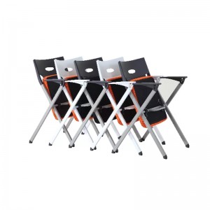HG-103 Foldable convenient steel office furniture office meeting training chairs