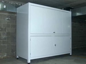 HG-CWG-9 Large Capacity Garage Sundry/Tool/Bicycle Steel Storage Cabinet Over Car Bonnet Two Cabinets With Adjustable Legs
