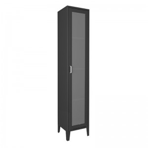 HG-D1 High Quality Steel Bathroom Wall Mounted One Door Storage Locker Cabinet Unit