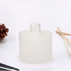 100ml 200ml Matte Swart Frosted White Clear Glass Reed Diffuser Bottle