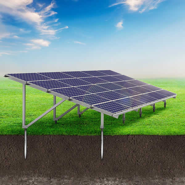 Ground screw solutions for solar