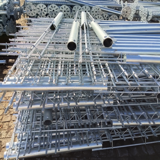Hot Dipped Galvanized Metal Perfusion piles for Foundation Featured Image