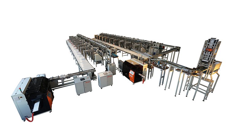 Three-Dimensional Bag Noodle Packing Machine na may High Speed ​​Weigher Itinatampok na Larawan