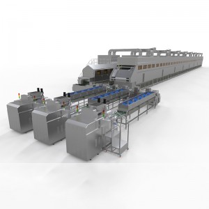 Full-automatic fresh rice noodle production line