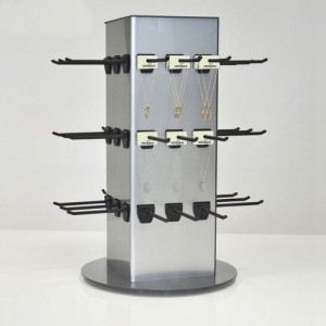 4-сторонние подвесные светильники для металлических ювелирных изделий на столешнице розничного магазина