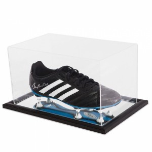 Tydlig akryl bänkskiva Athletic Shoe Store Display Case