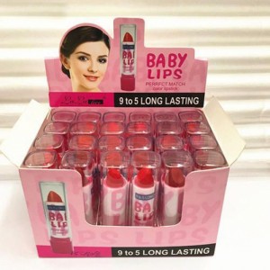 Creative Red Countertop Cardboard Lipstick Display Stand