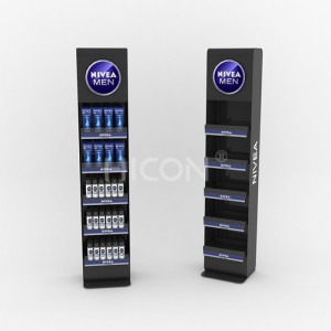 Anpassade displayställ för kosmetikaprodukter Nivea Shop Displayställ