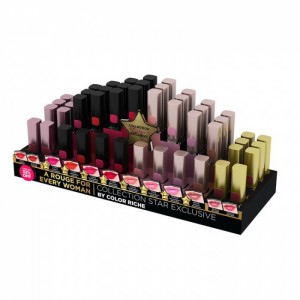 Apik banget Black Acrylic Customized Lipstick Tampilan Case Box For Sale