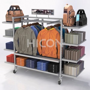 Zoo nkauj Loj Customized Clothing Collection Display Mannequin Unit