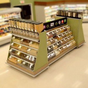 Quality Assured Candy Plexiglass Display Floor Creative Concession Candy Display Rack