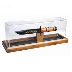 Retail Clear Acrylic Knife Display Box Utawa Display Case Promosi