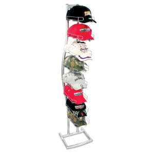 Фарши нодири бейсбол cap Дорандаи Hat Display Rack барои мағозаи чакана