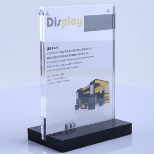 Velkoobchodní přizpůsobený transparentní akrylový držák na brožury