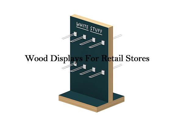 Ekrane prej druri të personalizuara që nxisin shitjet me pakicë në dyqanet me pakicë
