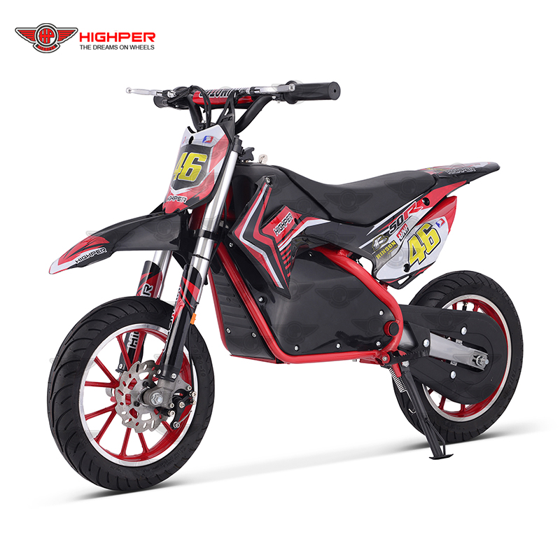 Նոր 500w 36v էլեկտրական կեղտոտ հեծանիվ մոտոցիկլետ մինի էլեկտրական շարժիչ խաչ երեխաների համար