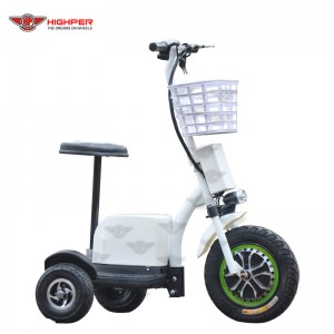 Ordinary Discount 3000w Electric Scooter - 500W48V Electric 3 Wheel Scooter – Highper