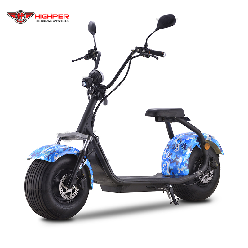 Kina højkvalitets hotsælgende elektrisk scooter Citycoco til voksne
