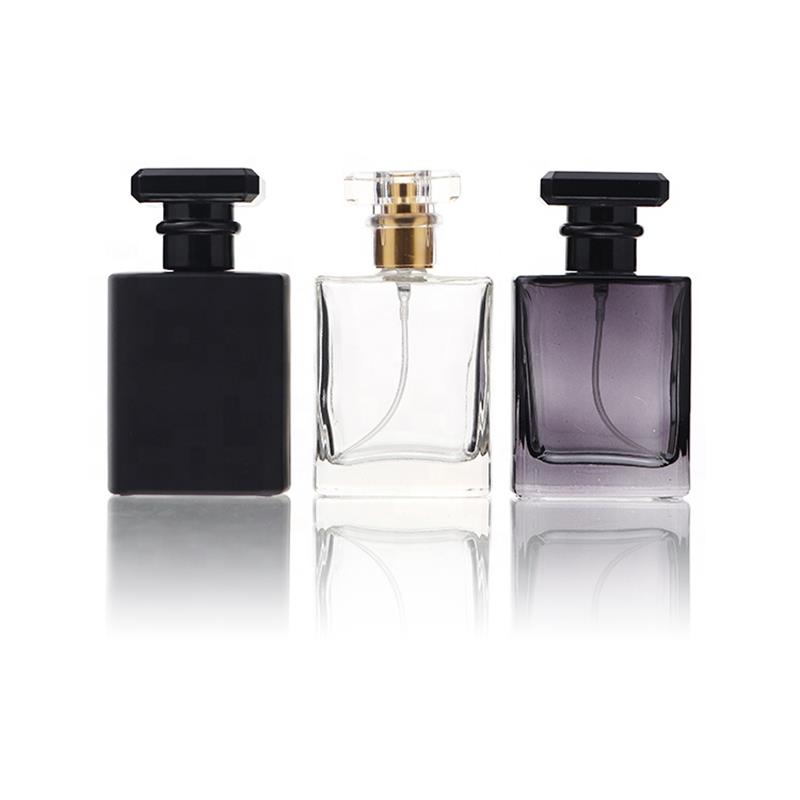 50ml Square Glass Men Perfume Bottle Featured Image