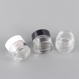 10G Glass Eye Cream Jar Small Glass Cosmetic Jar