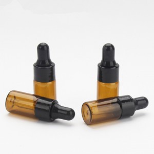 1ml-5ml Small Glass Essential Oil Bottle With Droppers