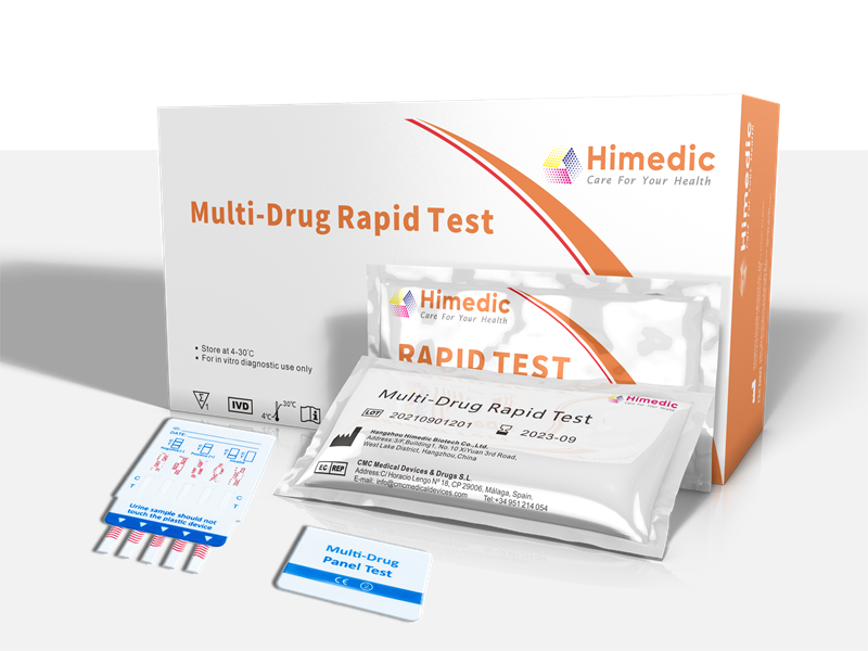 Snelle testcassette voor meerdere geneesmiddelen