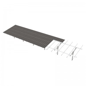 Statyczny system montażu na słupach słonecznych