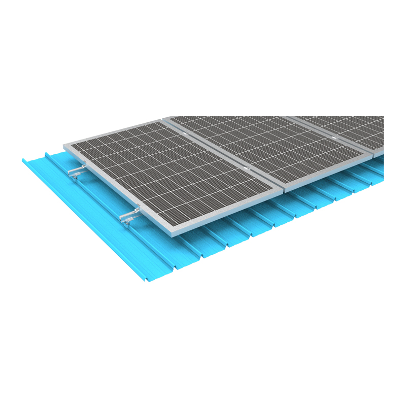 Слънчева система за монтаж на метален покрив