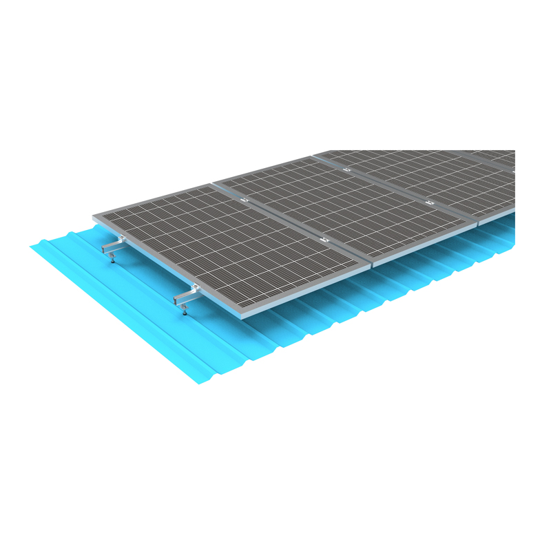 Sustav za montiranje na solarni krov s vijcima za vješalice