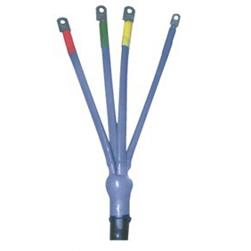 Low voltage cold shrinkable cable termination kits
