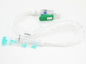 Kaw suction system Catheter hauv Respiratory Care