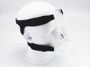 Masker suurstof-gesigmasker vir CPAP-ventilasiemasjien