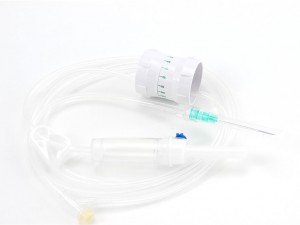 IV infusionssæt med tube latex, Y-sted