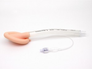 Máscara laríngea de silicona de PVC de primeiros auxilios para vía aérea LMA