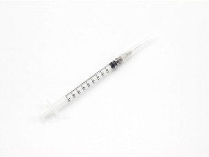 Medical Luer loko Slip 60ml 50ml 20ml 10ml 5ml 3ml 2ml 1ml Medical Disposable syringe ndi singano