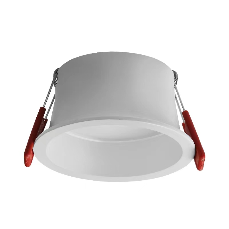 HITECDAD Faretto da incasso per uso domestico Faretto LED incorporato Lampada semplice COB antiriflesso ultrasottile