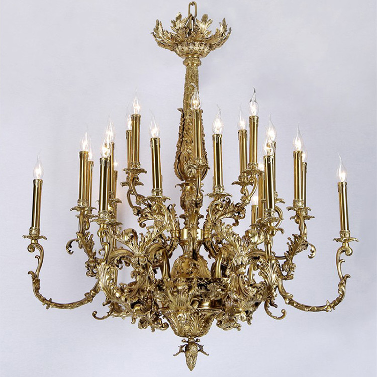 HITECDAD Vinea Tail E14 LED Brass Chandelier Luxuria Palace VESTIBULUM DECORAVIMUS